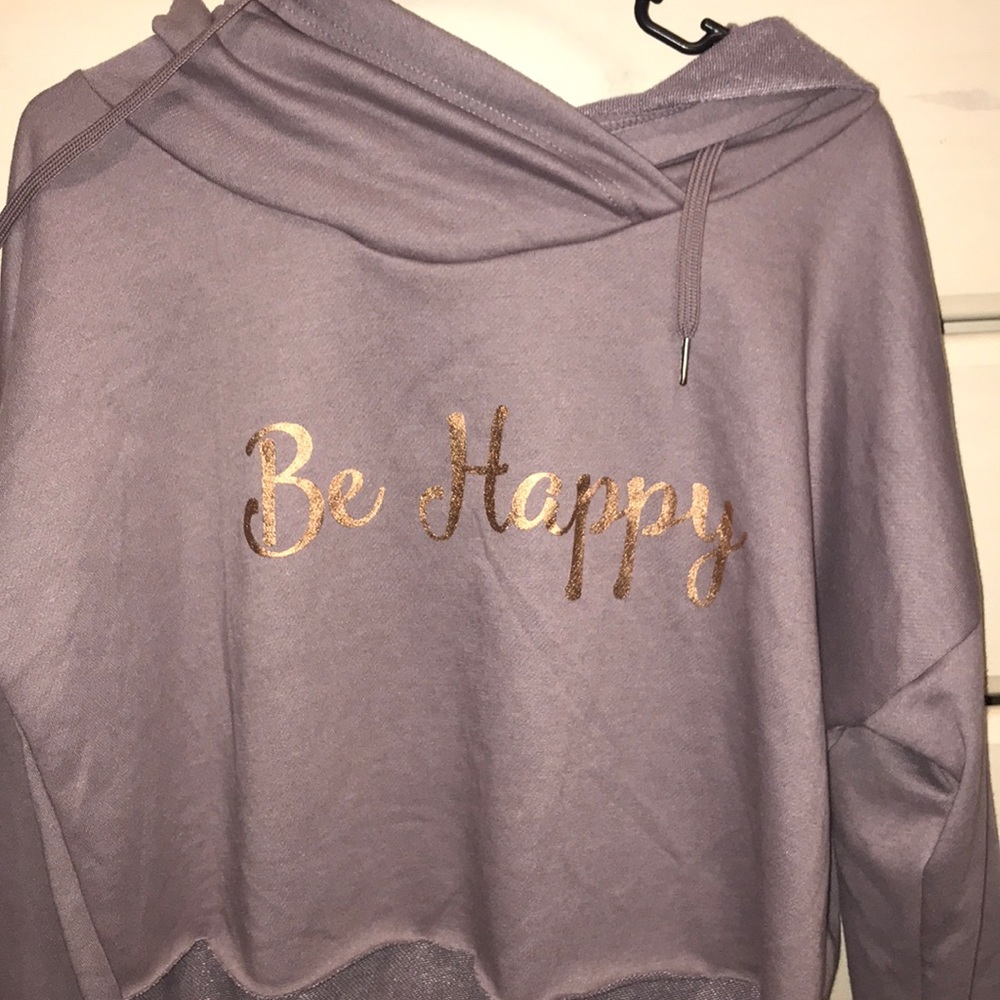Cropped hoodie